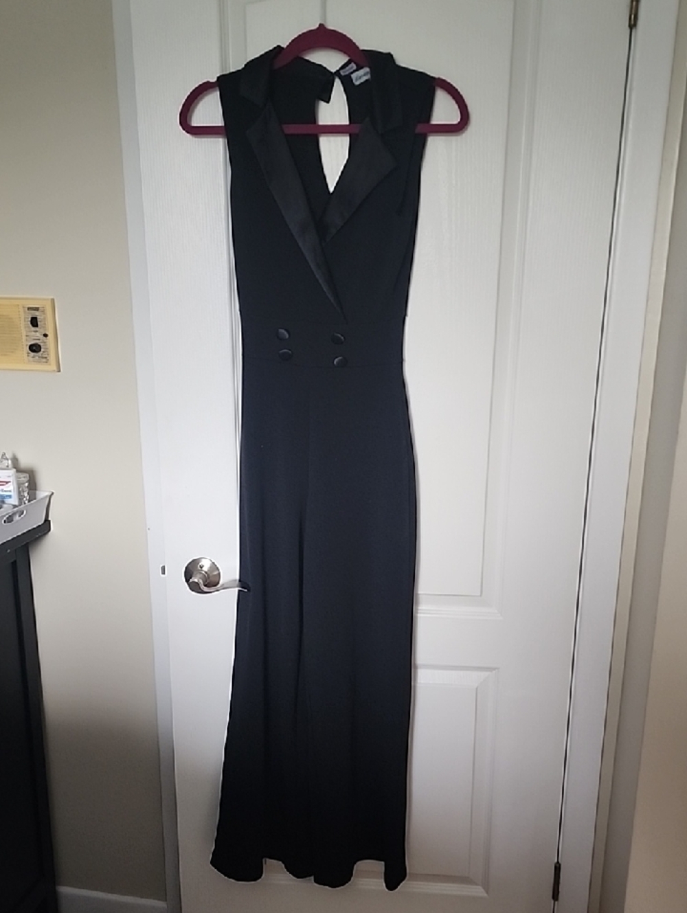 TUXEDO JUMPSUIT